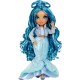 Rainbow High Winter Wonderland - Skyler (Blue) - Fashion Doll with Magic Snow and Snowman Kit