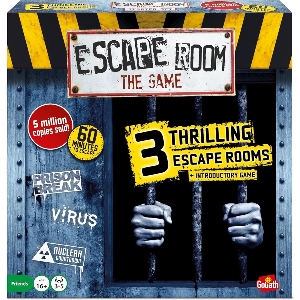 Escape Room - The Game: Thrilling Adventures for 3-5 Players