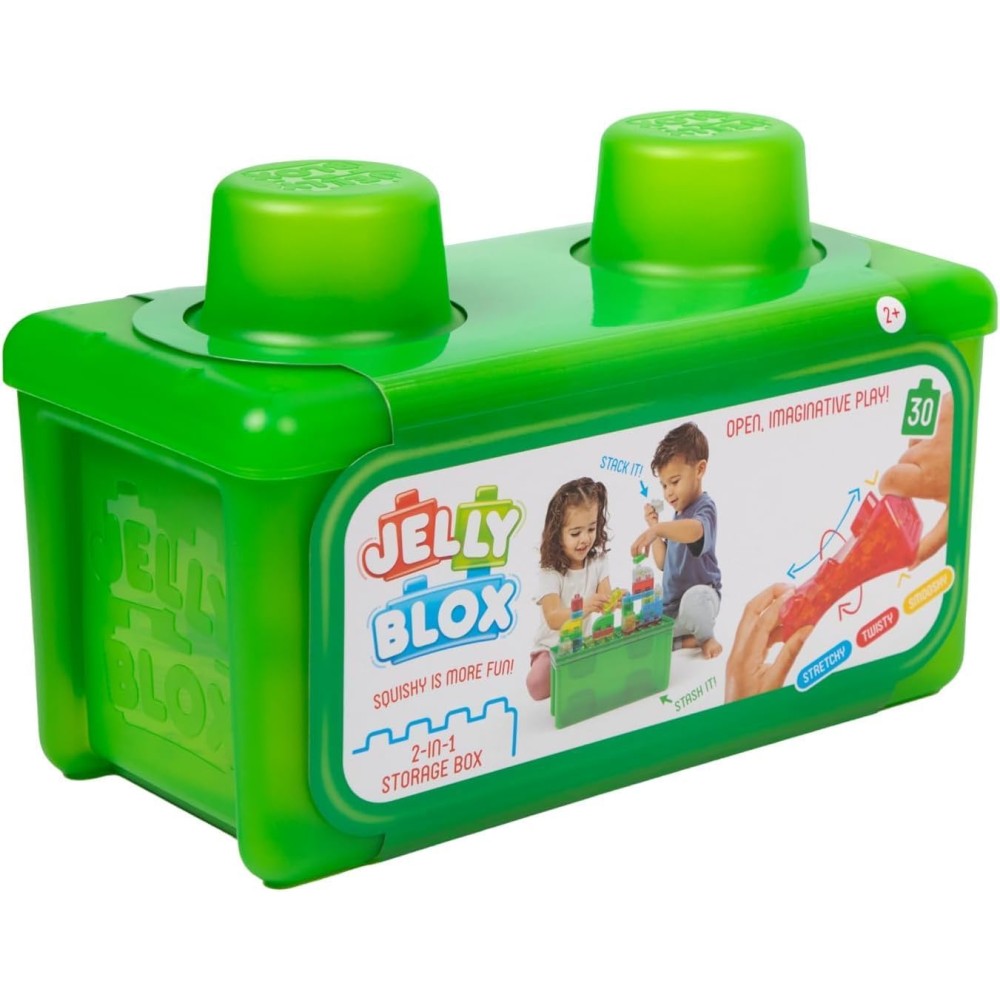 Jelly Blox - Storage Case | Unique Squishy Building System for Ages 2+