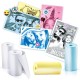Instant Print Camera Refill Kit with Colour Special Papers - White Paper/Stickers