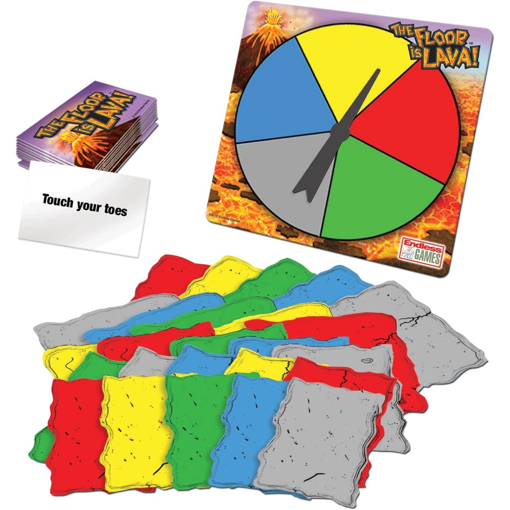 The Floor is Lava! Game - Physical Lava Leaping Game for Kids and Adults
