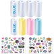 Instant Print Camera Refill Kit with Colour Special Papers - White Paper/Stickers