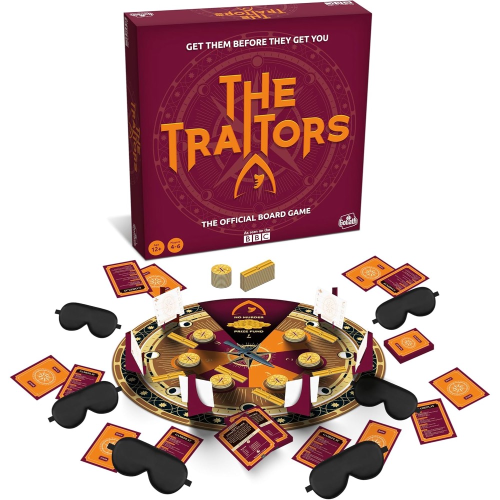 Goliath Games Presents: The Traitors - Official Board Game