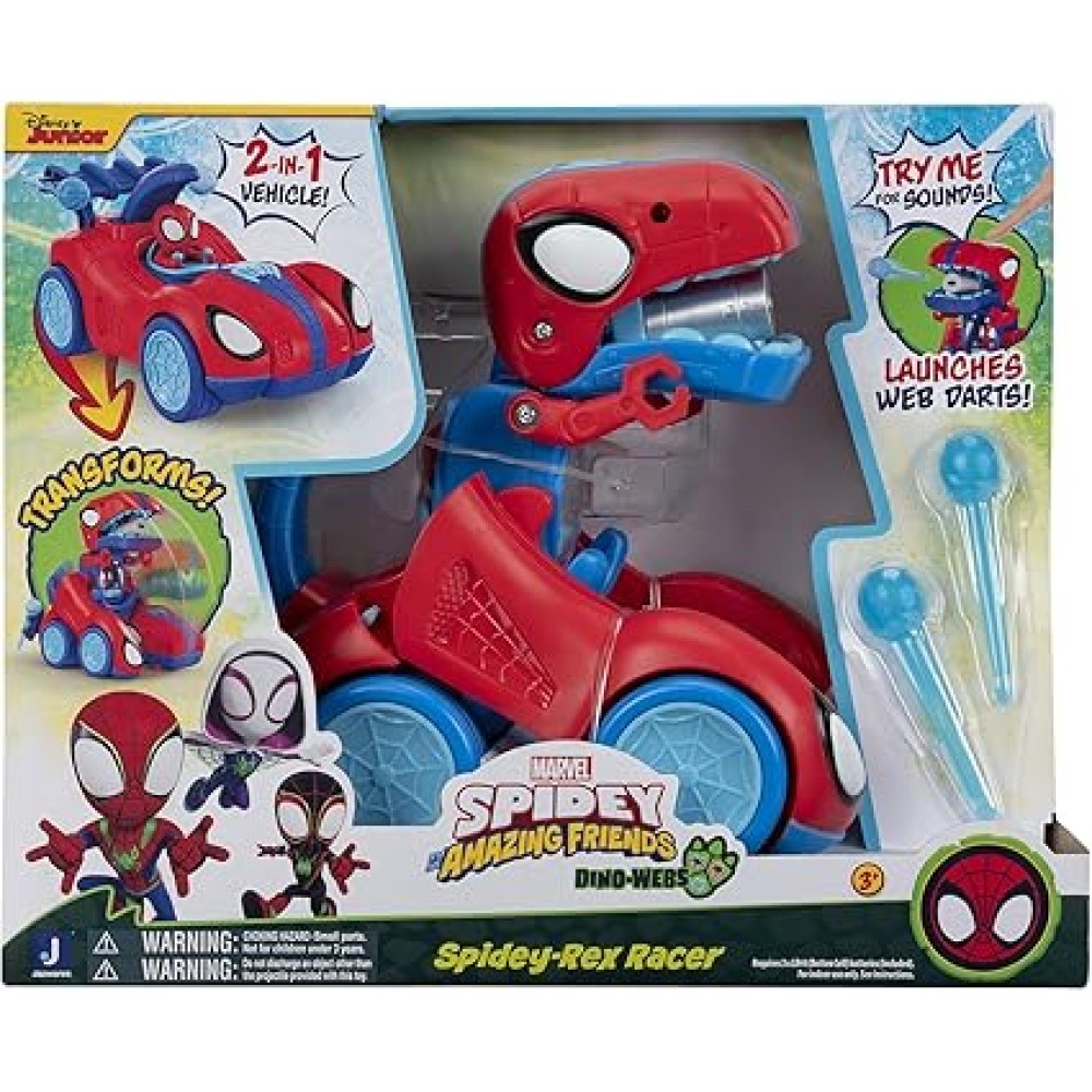 MARVEL Spidey and His Amazing Friends Spidey-Rex Figure | Action Toy for Kids