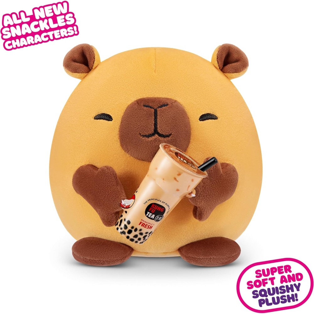 Snackles Series 2 | Surprise Capsule Plush with Licensed Snack Accessory