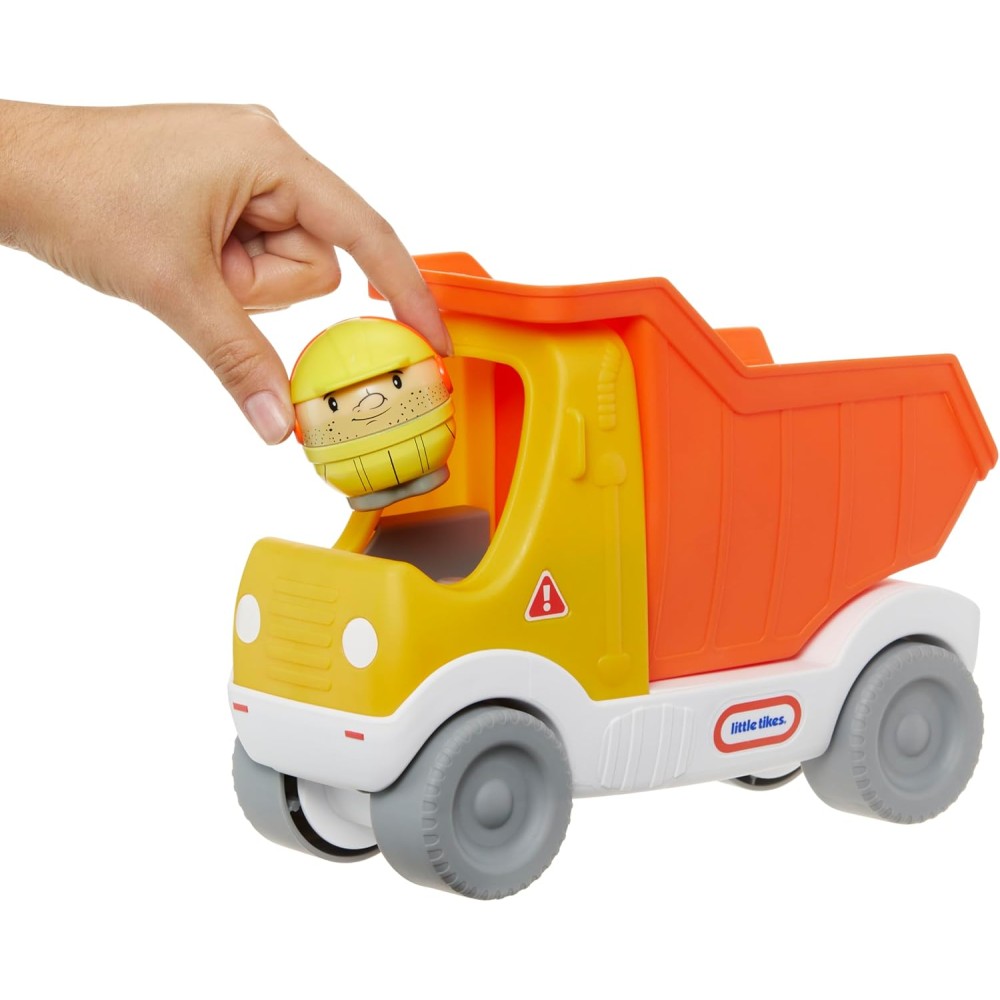 Little Tikes Toddle Tots Haul Away Dump Truck | Playset with Push-Along Truck & 3 Figures