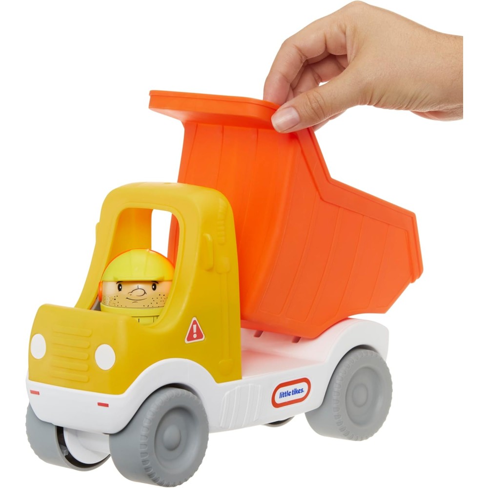 Little Tikes Toddle Tots Haul Away Dump Truck | Playset with Push-Along Truck & 3 Figures