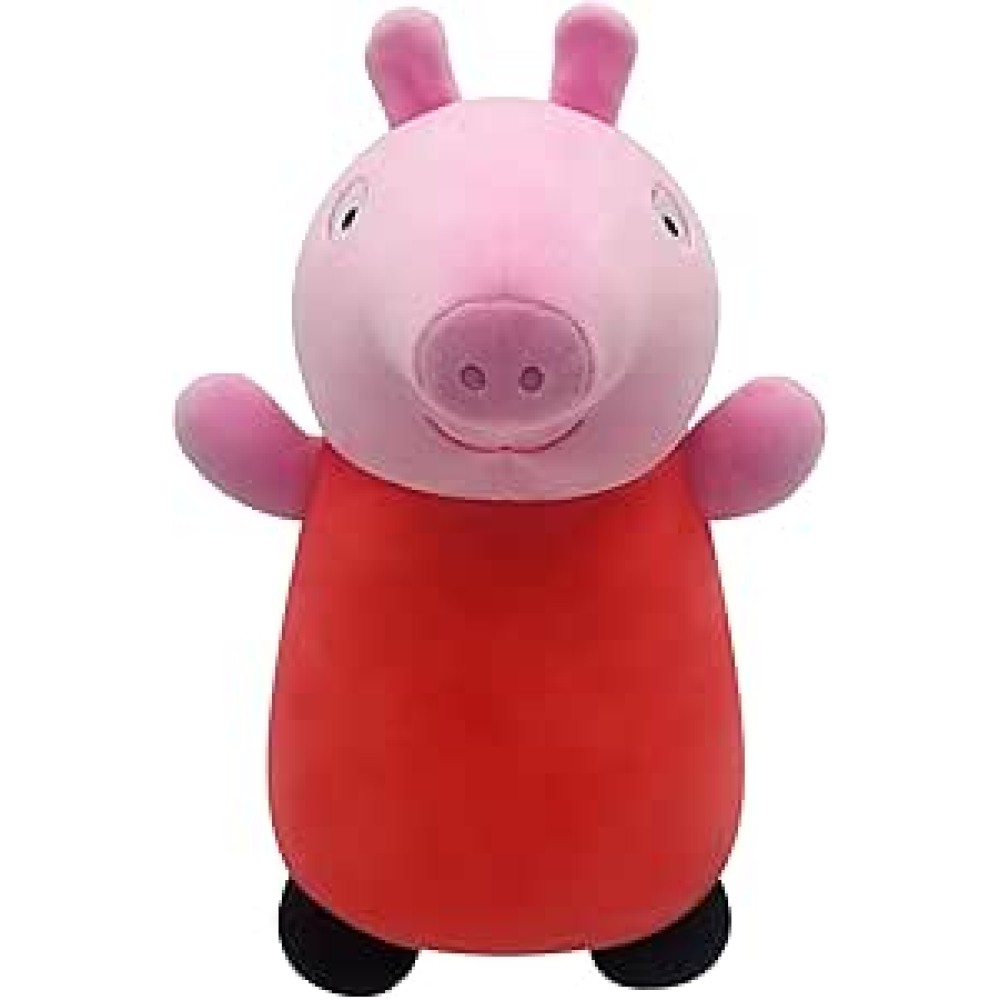 Suishmallows HugMees Original 10" Peppa Pig | Soft Plush Toy for Kids