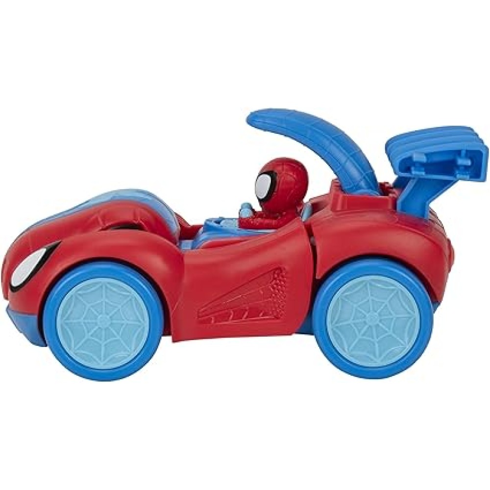 Spidey and His Amazing Friends Racer | 8.5-Inch Multicolour Vehicle