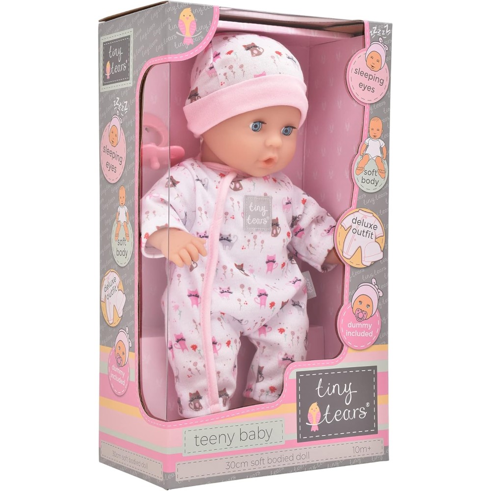 Teeny Baby Tiny Tears | 30cm Soft Bodied Baby Doll