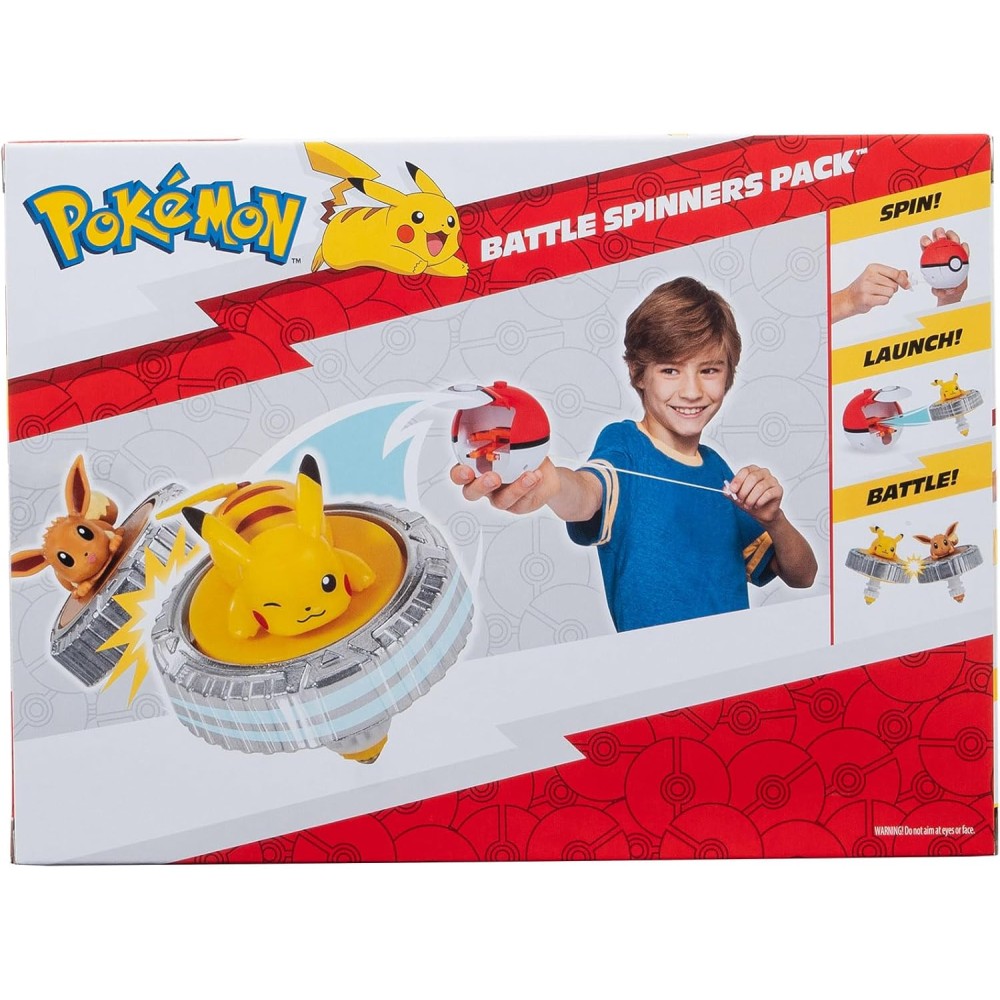 Pokémon Battle Spinner Arena Set | Exciting Pokémon Battle Playset