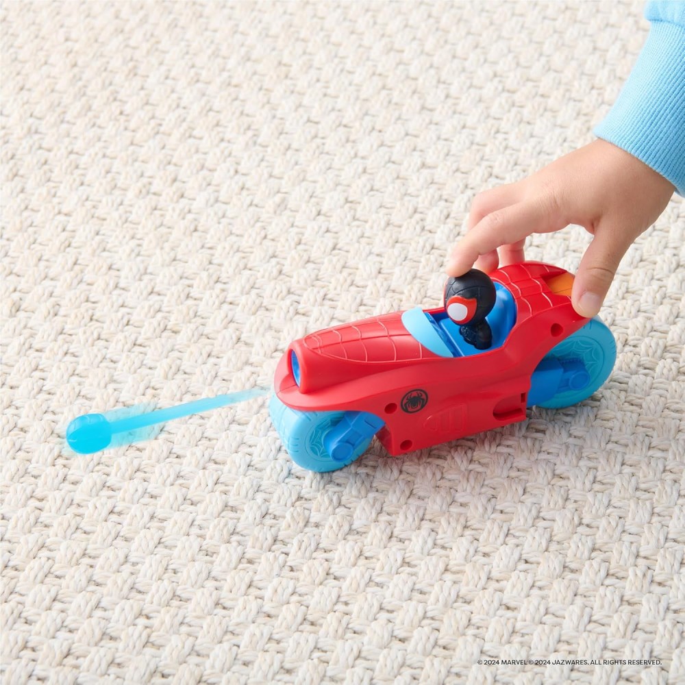 Spidey and His Amazing Friends Racer | 8.5-Inch Multicolour Vehicle