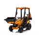 JCB 3CX 12V Compact Electric Ride On With Back Hoe Loader | Outdoor Ride-On Toy