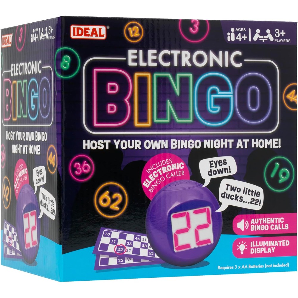 Ideal | Electronic Bingo | Host Your Own Bingo Night at Home