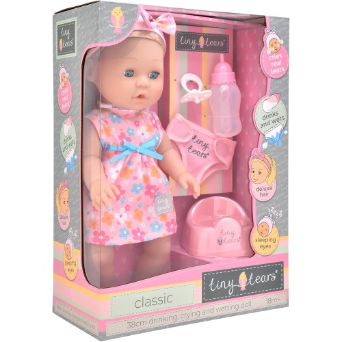 15'' Classic Tiny Tears Crying and Wetting 