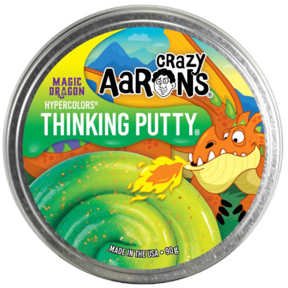 Crazy Aaron's Hypercolour Magic Dragon Thinking Putty
