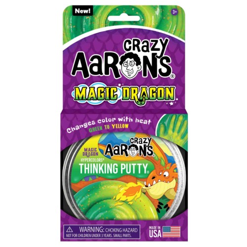 Crazy Aaron's Hypercolour Magic Dragon Thinking Putty
