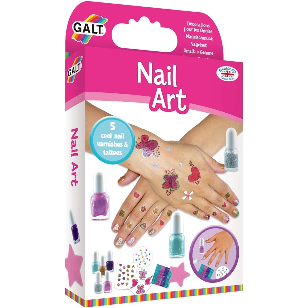 Galt Toys Nail Art Kit | Creative Nail Art for Kids | Ages 7+