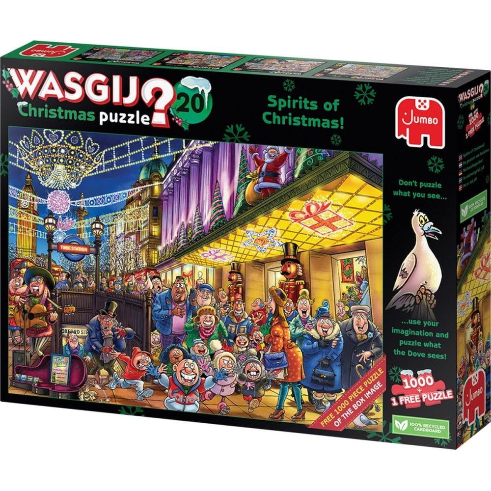 Wasgij Christmas 20 - Spirits of Christmas | 1000-Piece Jigsaw Puzzle