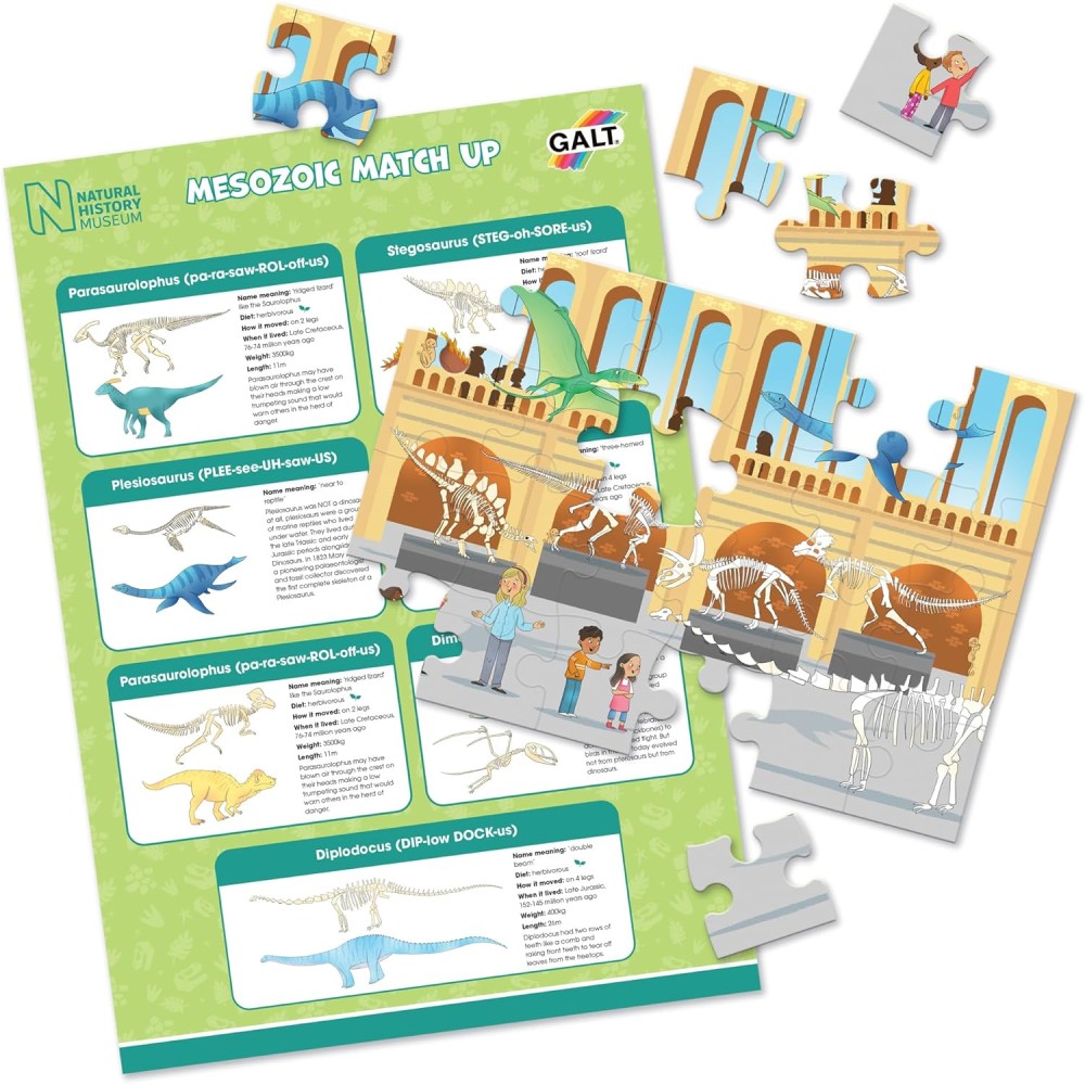 Galt Let's Learn Dinosaurs | Educational STEAM Activity Kit for Kids