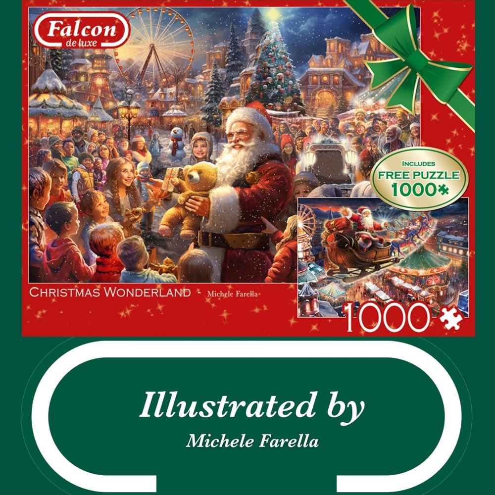 Falcon de Luxe Christmas Wonderland Jigsaw Puzzle