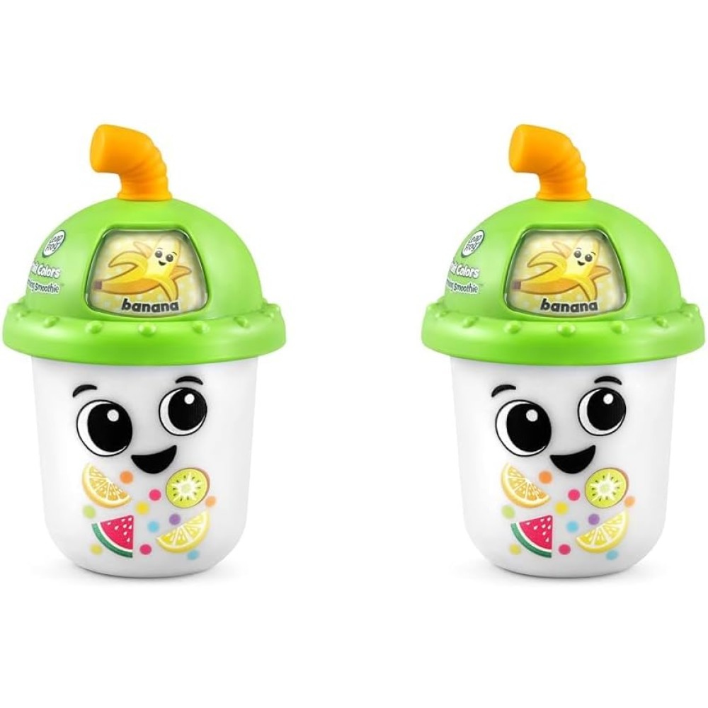 LeapFrog Fruit Colours Learning Smoothie | Interactive Baby Toy with Teether & Music