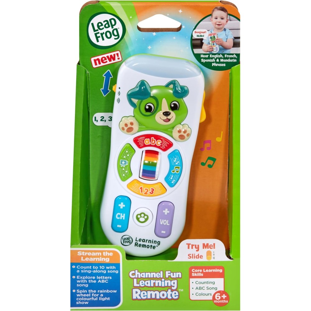 Leapfrog Channel Fun Learning Remote | Interactive Toy for Early Learning