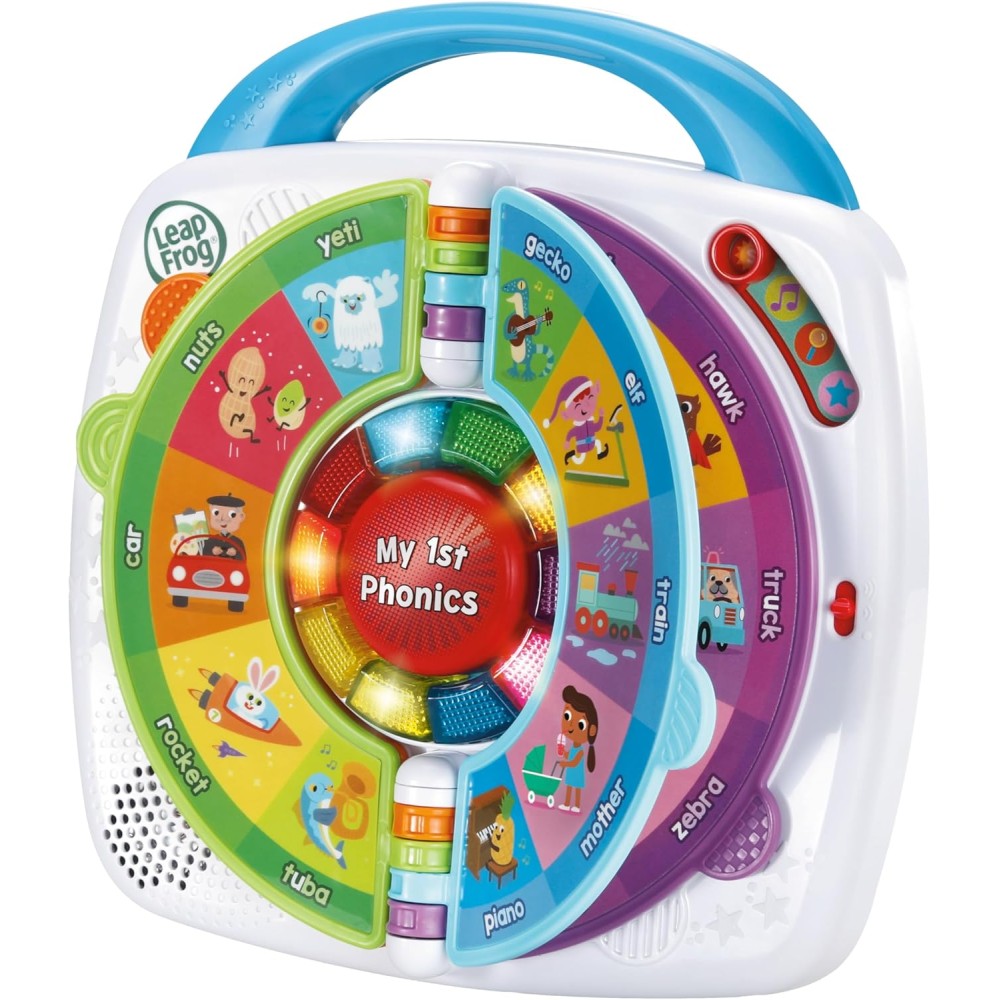 LeapFrog My 1st Phonics: Spin & Learn | Interactive Educational Toy for Toddlers