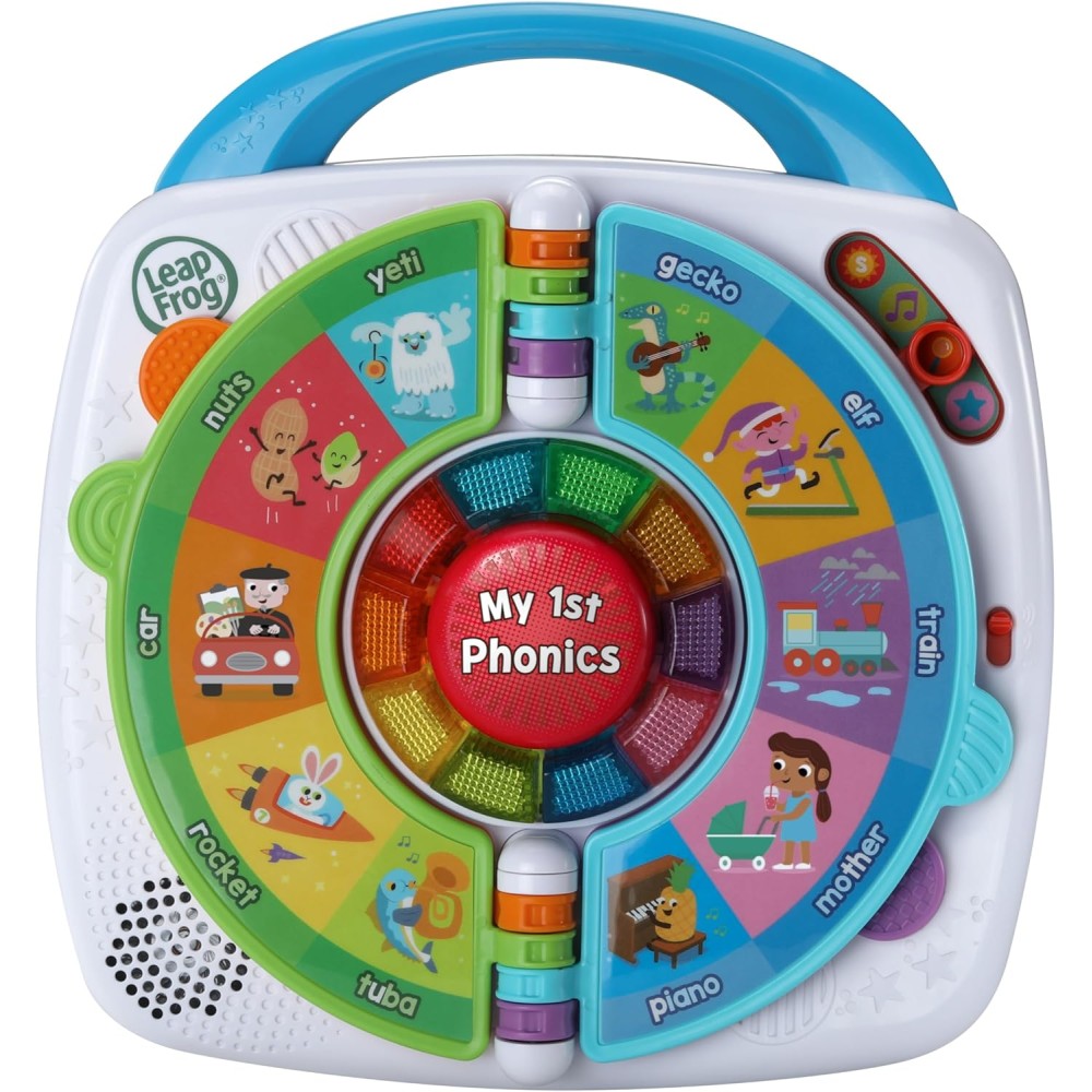 LeapFrog My 1st Phonics: Spin & Learn | Interactive Educational Toy for Toddlers