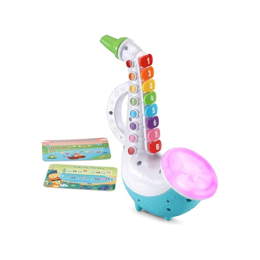 Leapfrog Light Up Jazzy Saxophone | Interactive Musical Toy for Kids