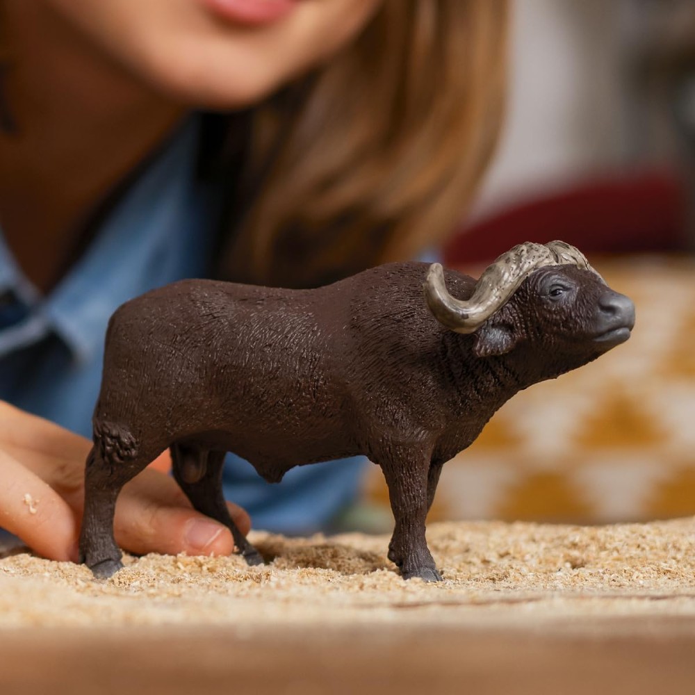 Schleich 14872 African Buffalo Figurine | Educational & Imaginative Play