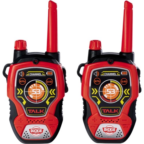 Dickie Toys Walkie Talkie Fun Red/Black