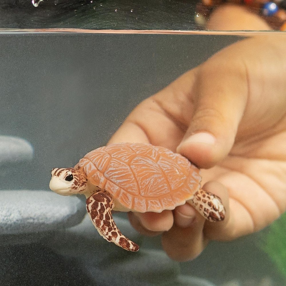 Schleich 14876 WILD LIFE Hawksbill Sea Turtle Figurine | Ages 3+