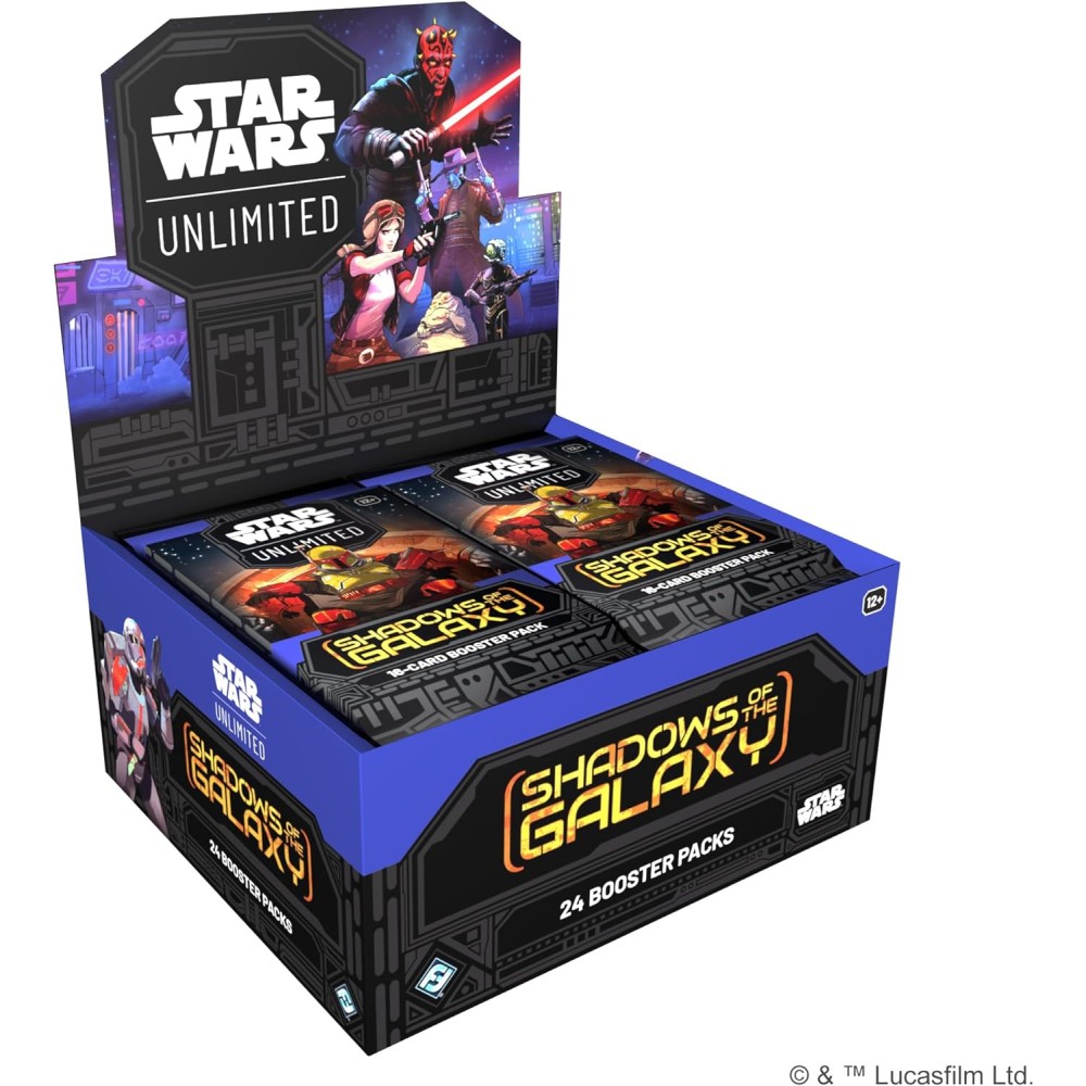 Star Wars: Unlimited TCG Shadows of the Galaxy Booster Display 
