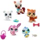 Littlest Pet Shop Bandai Series 2 Collectors 5 Pack Winter Besties