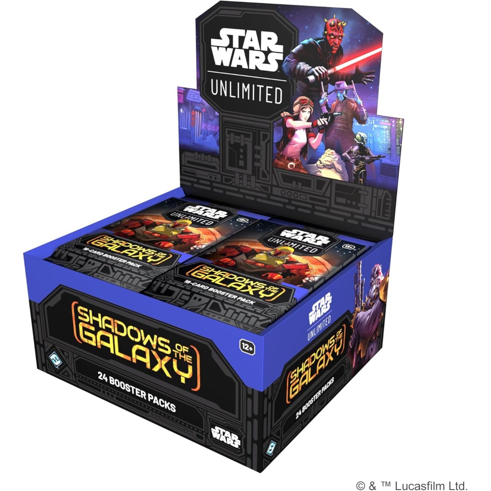 Star Wars: Unlimited TCG Shadows of the Galaxy Booster Display 
