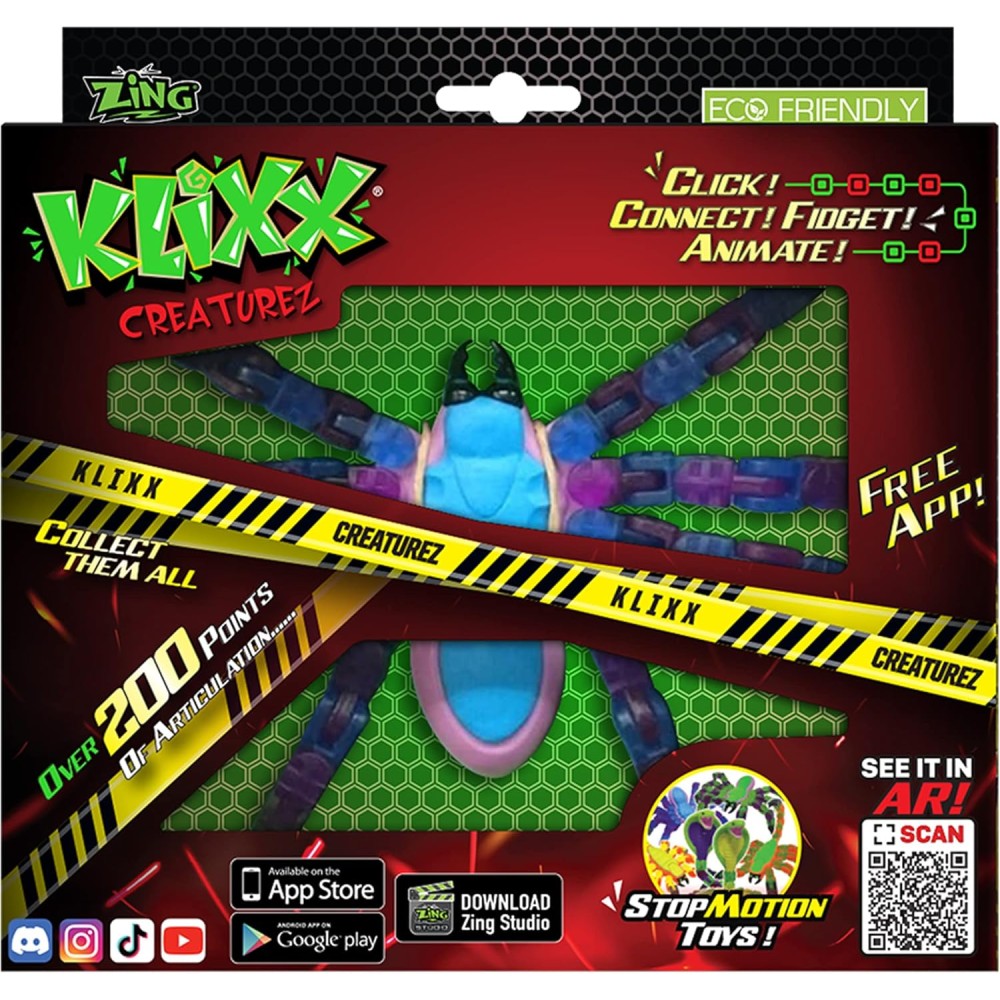 KLiXX Spider Asst (Blue & Green) 