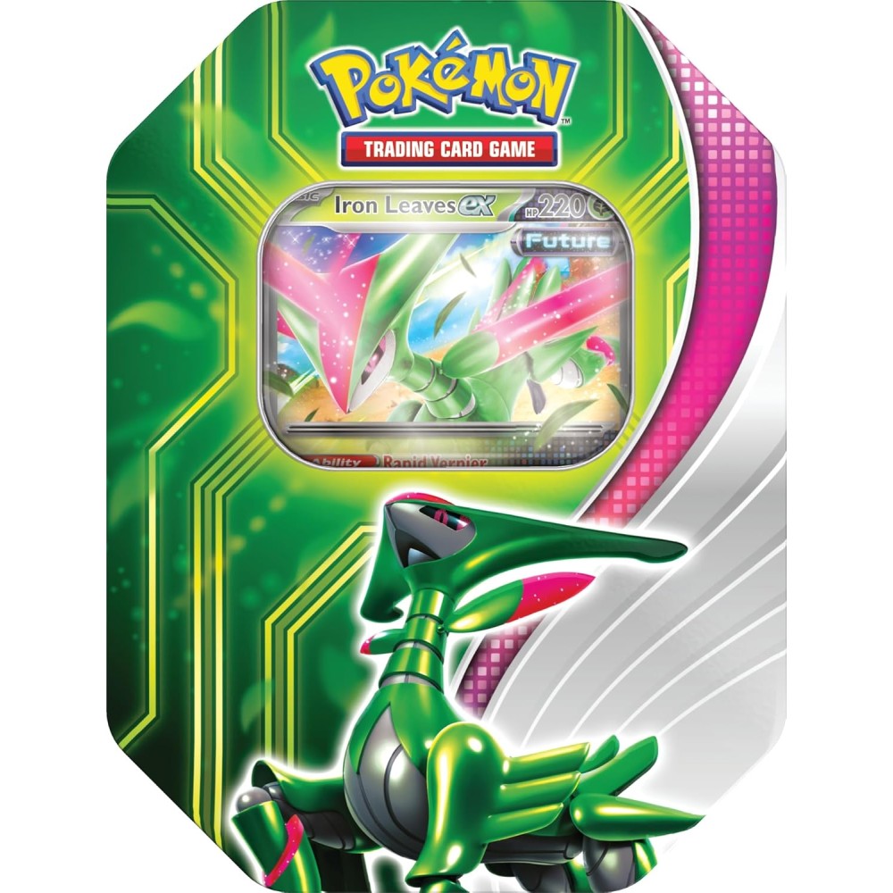 Pokémon TCG: Paradox Clash Tin - Iron Leaves ex