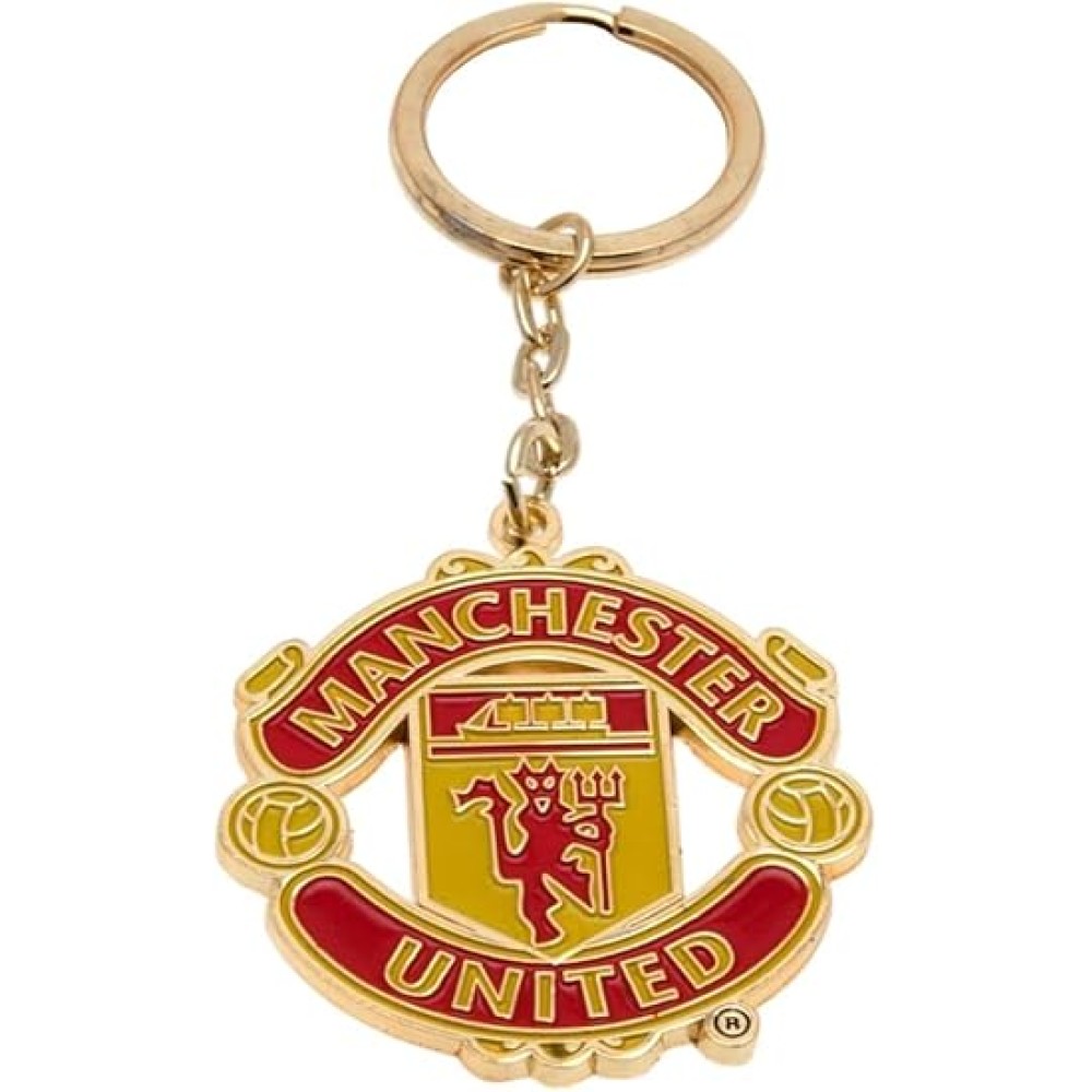 Club Licensed Manchester United Crest Keyring | Official Manchester United F.C. Merchandise