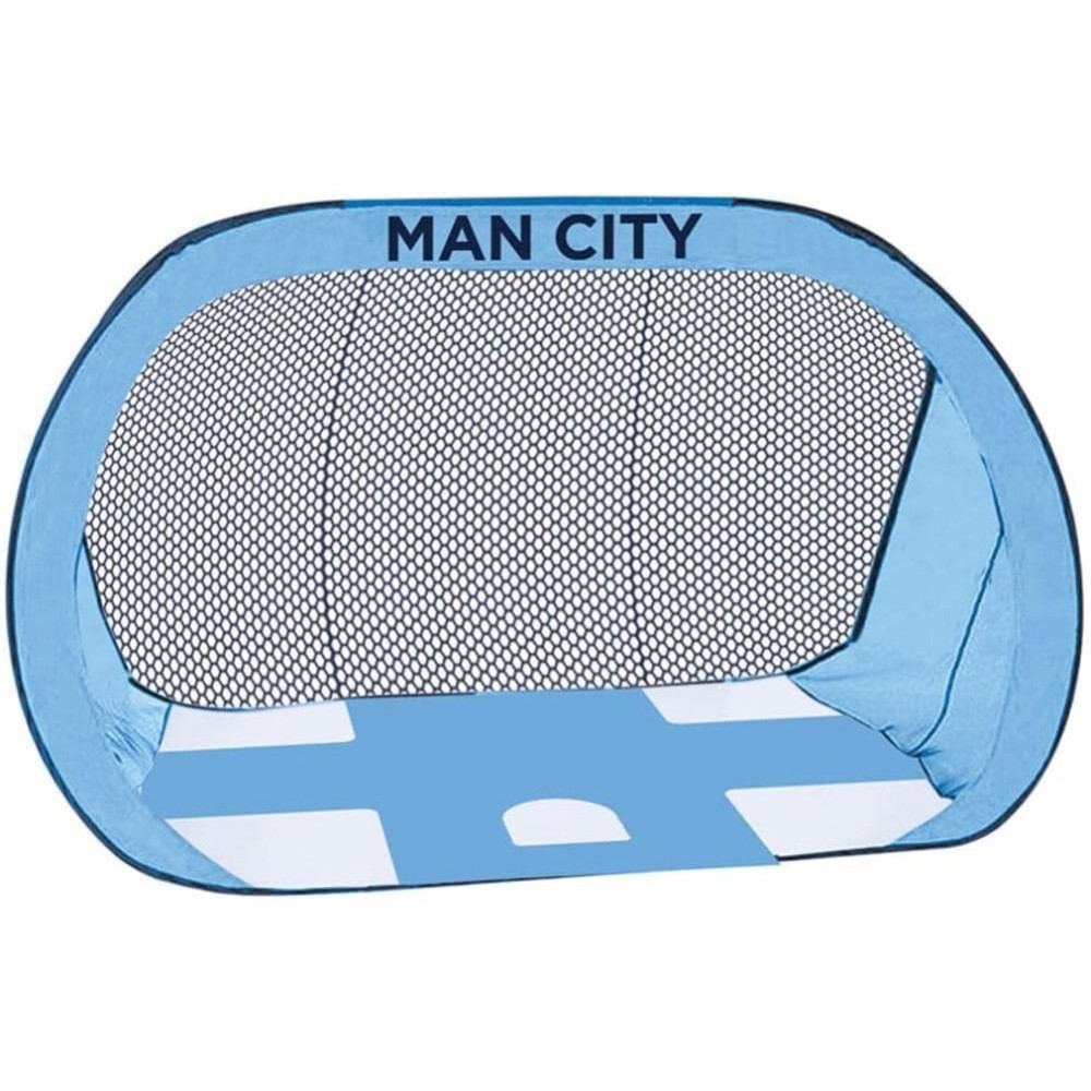 Manchester City F.C. 2 in 1 Pop Up Target Goal | Official Football Merchandise