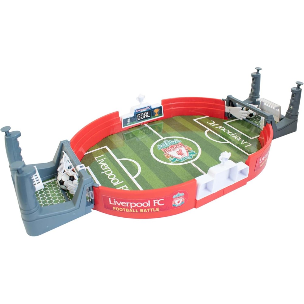 Hy-Pro Official Liverpool Mini Tabletop Football Game | Interactive Football Gift