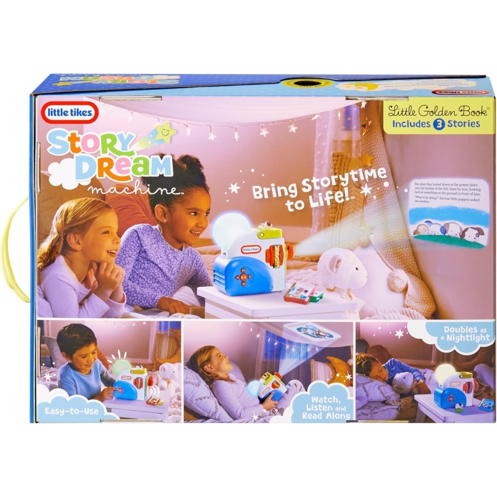 Little Tikes Story Dream Machine | Fairy Tale Collection | 3 Classic Stories & Nightlight
