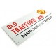 Manchester United Street Sign (40cm x 18cm) | Official Man Utd Merchandise