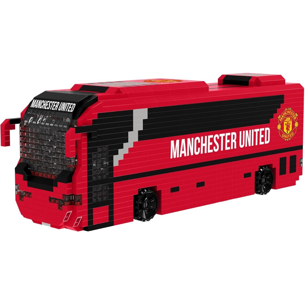 FOCO Manchester United FC BRXLZ 3D Coach | 1347 Pieces | Official Football Merchandise