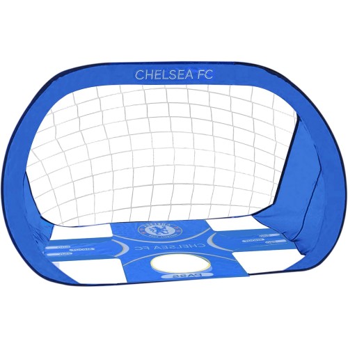 Hy-Pro Officially Licensed Chelsea F.C. 2 in 1 4ft x 3ft Pop Up Target Goal