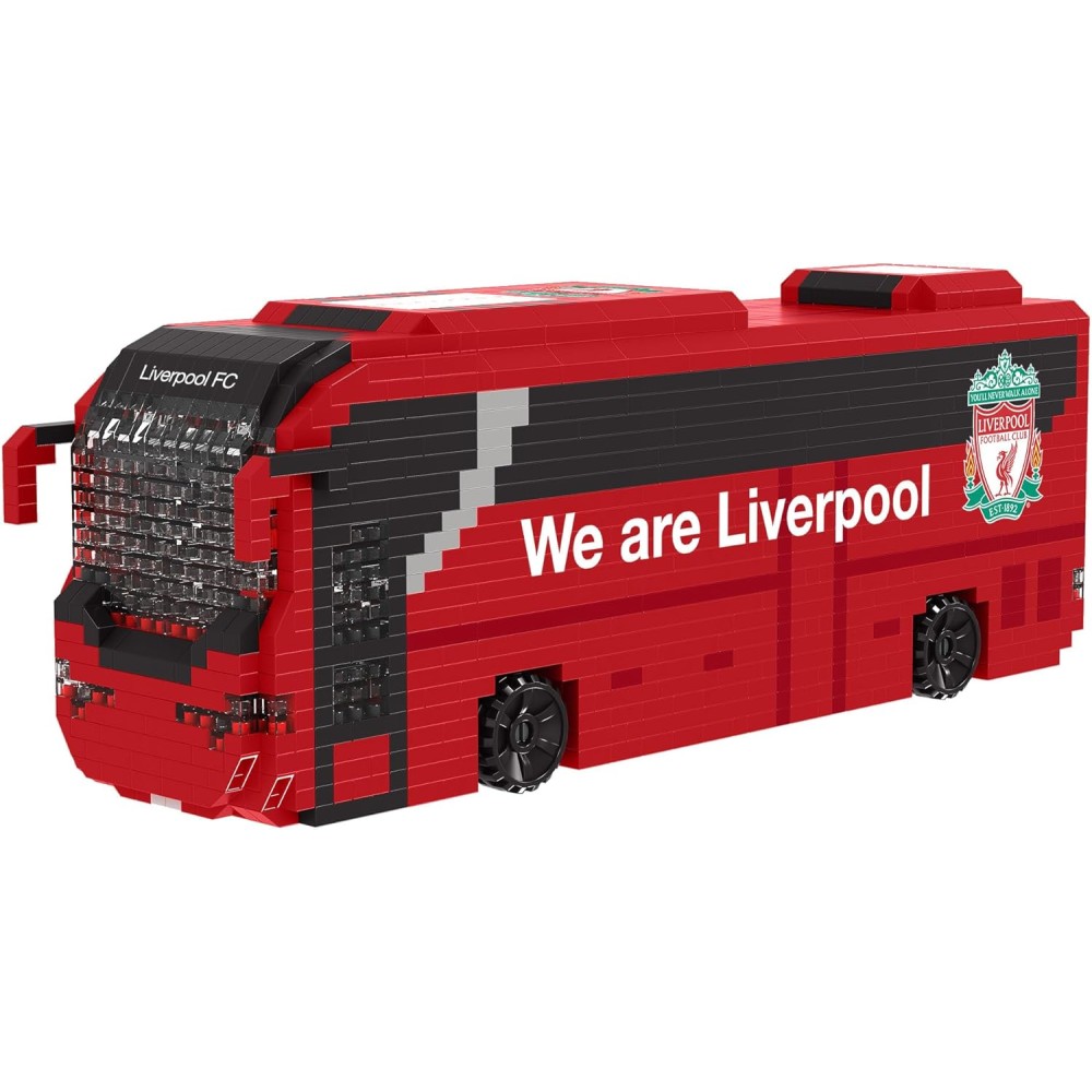 FOCO Liverpool FC BRXLZ 3D Coach | 1347 Pieces | Official Football Merchandise