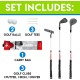 Franklin Future Champs Youth Golf Set | Right-Handed Golf Clubs for Young Golfers