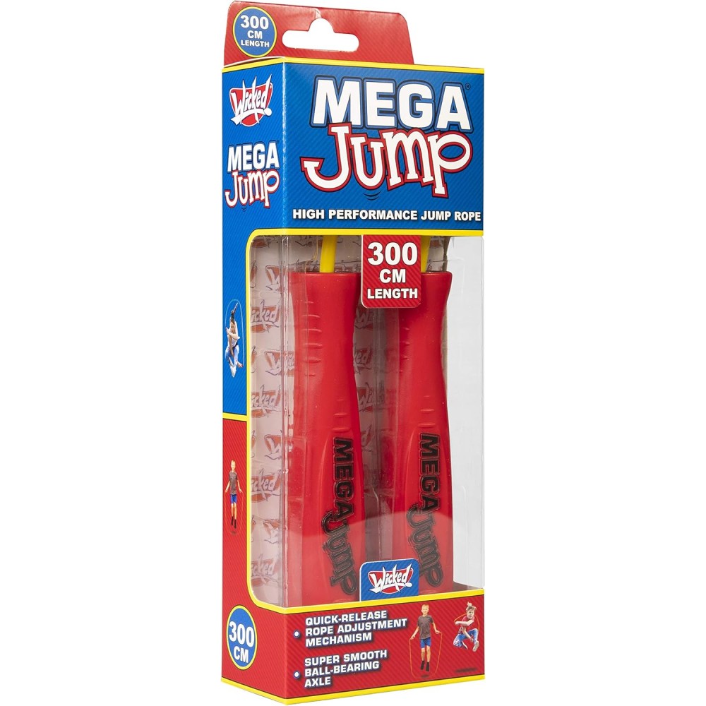 Wicked Mega Jump | High-Performance Adjustable Skipping Rope