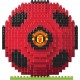 FOCO BRXLZ Manchester United FC Football | 687-Piece 3D Construction Set