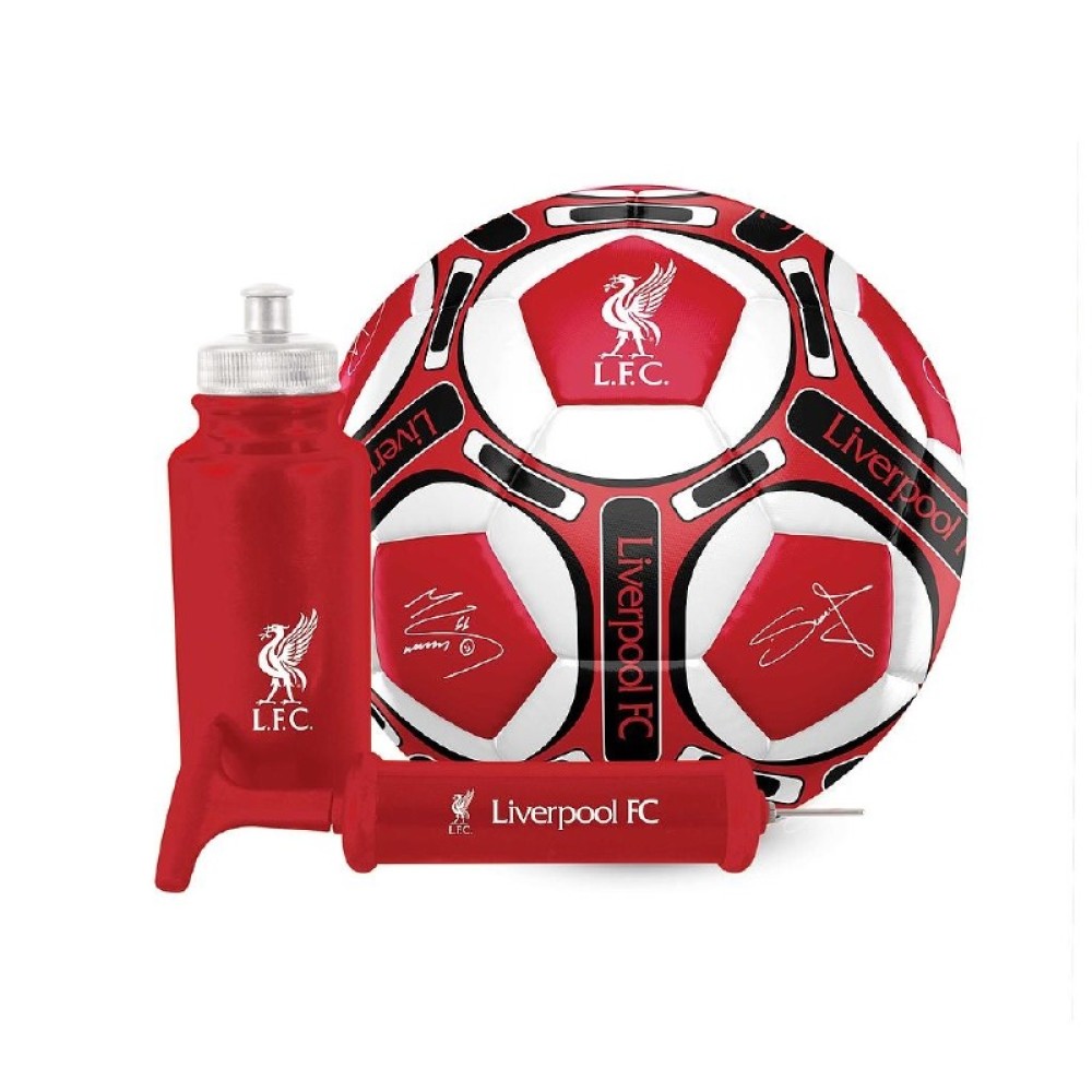 Liverpool FC Official Signature Giftset | Football, Water Bottle, and Pump  9. H2 Tags: